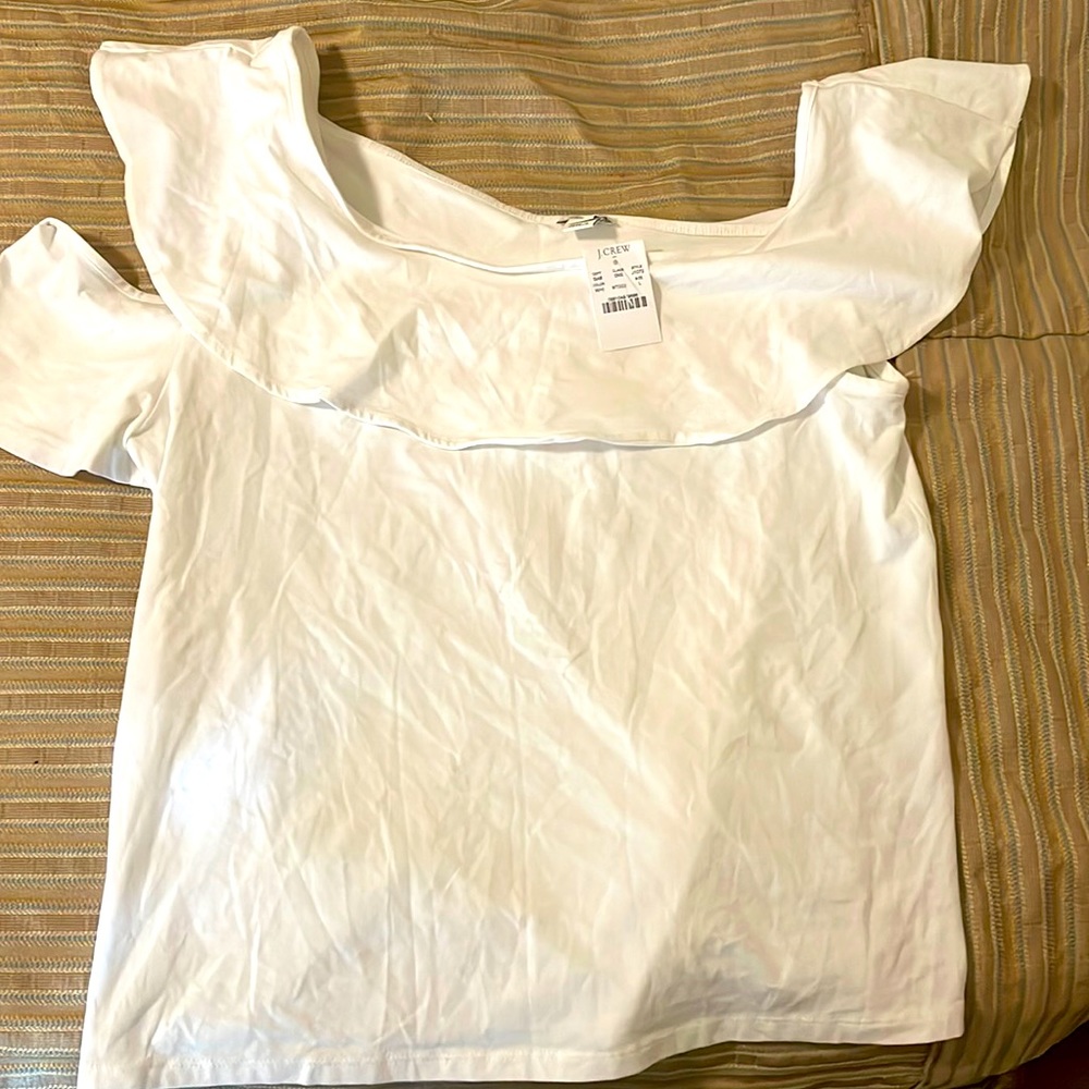J Crew one shoulder tee